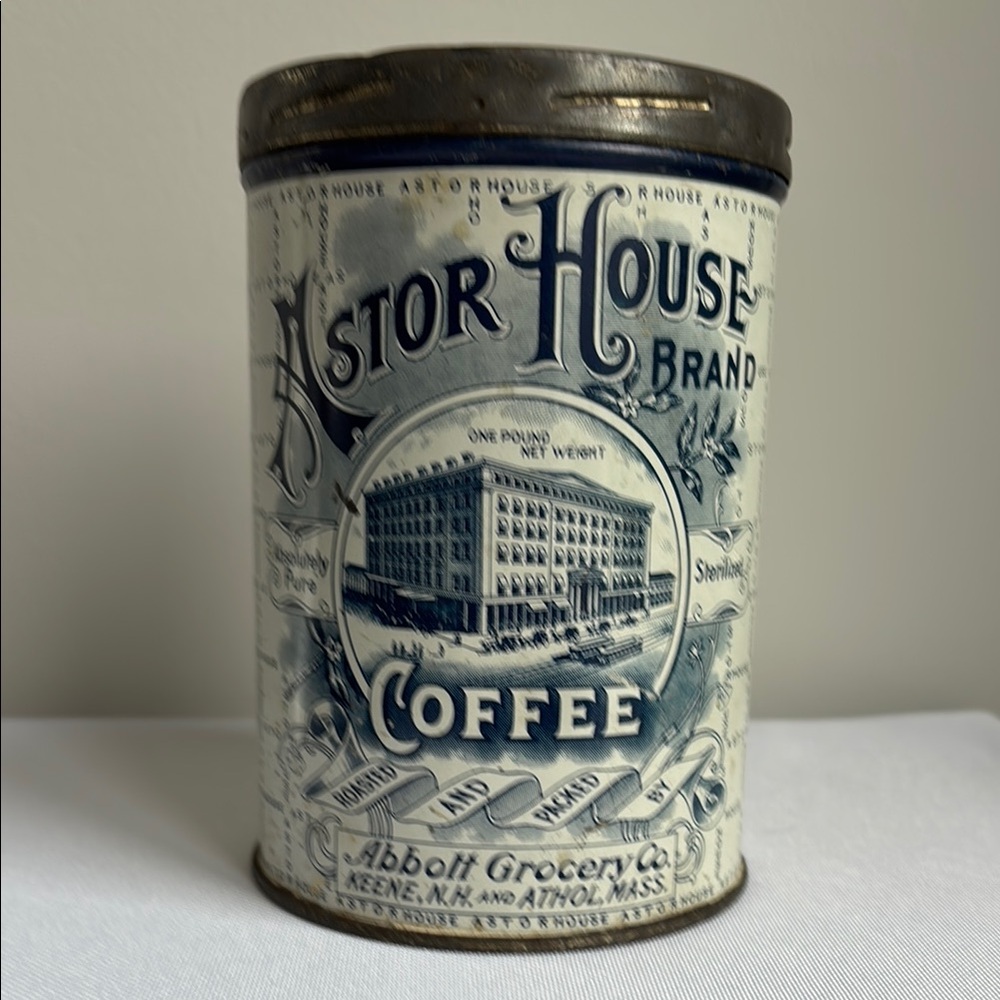 Astor House Coffee Tin